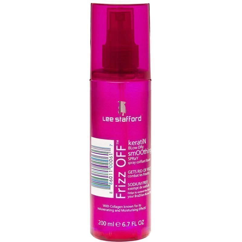 Lee Stafford Frizz Off Keratin Blow Dry Smoothing Spray 200ml