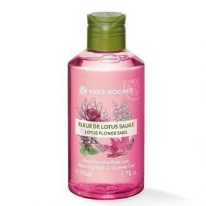 Les Plaisirs Nature Suihkugeeli Lotus flower Sage 200 ml