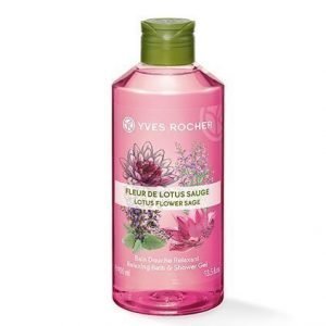 Les Plaisirs Nature Suihkugeeli Lotus flower Sage 400 ml