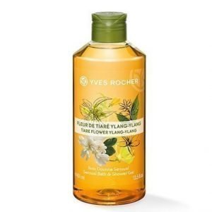 Les Plaisirs Nature Suihkugeeli Tiare flower Ylang-ylang 400 ml