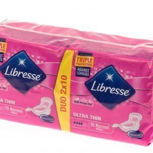 Libresse Duo Ultra Normal Wing 20 Kpl Terveysside