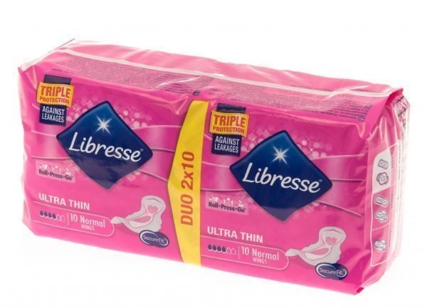 Libresse Duo Ultra Normal Wing 20 Kpl Terveysside