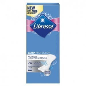 Libresse Extra Protection Long Pikkuhousunsuoja 24 Kpl