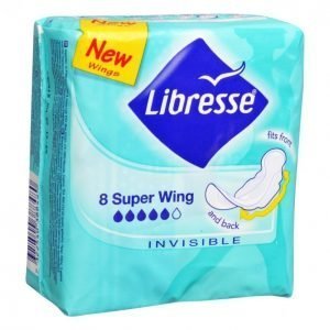 Libresse Super Invisible Terveysside 8 Kpl