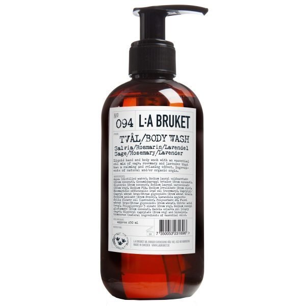 Lilla Bruket Nestemäinen Saippua Salvia / Rosmariini / Laventeli 250 Ml