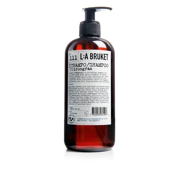 Lilla Bruket Shampoo Sitruunaruoho 450 Ml