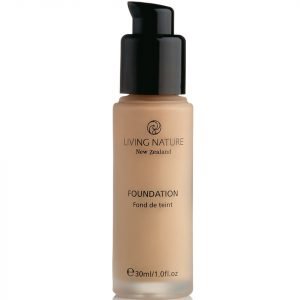 Living Nature Pure Foundation 30 Ml Various Shades Honey