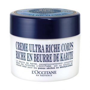 Loccitane Shea Butter Ultra Rich Body Cream Vartalovoide 200 ml