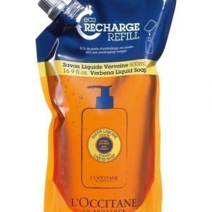 Loccitane Shea Liquid Soap Eco Refill Verbena Nestesaippua Täyttöpakkaus 500 ml