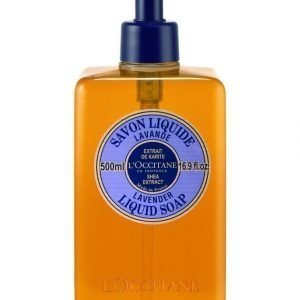 Loccitane Shea Liquid Soap Lavender Nestesaippua 500 ml