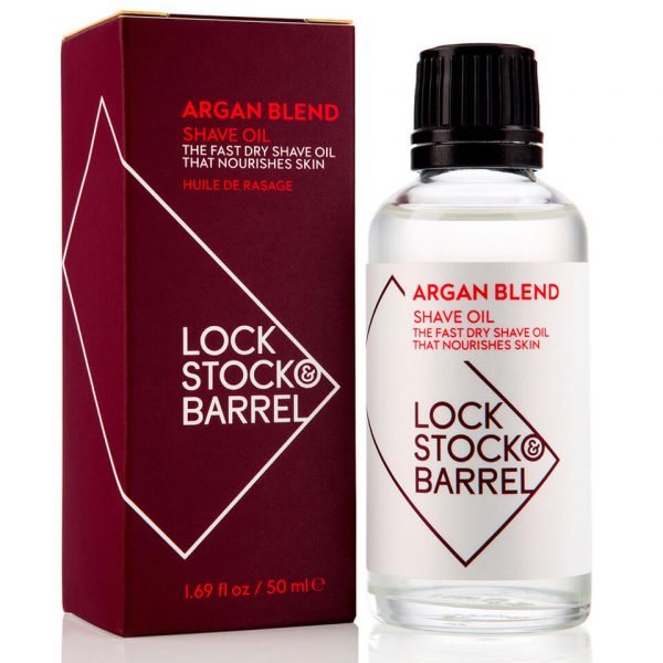 Lock Stock & Barrel Argan Blend Shave Oil 50 Ml