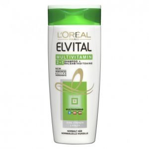 Loreal Elvital Multivitamin 2in1 Shampoo + Hoitoaine 250 Ml