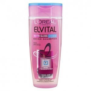 Loreal Elvital Nutri-Gloss Crystal Shine Shampoo 250 Ml