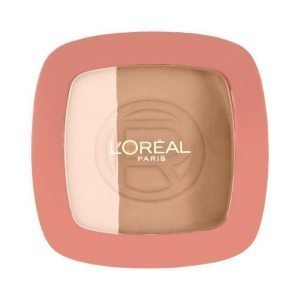 Loreal Glam Bronze Duo Aurinkopuuteri Blonde Harmony