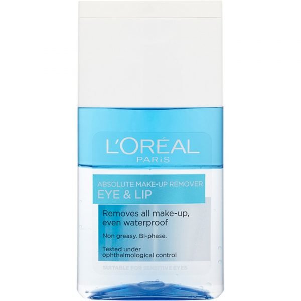 L'oreal Paris Absolute Eye And Lip Make-Up Remover 125 Ml