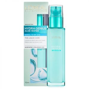 L'oreal Paris Hydra Genius Liquid Care Moisturiser Normal Dry Skin 70 Ml