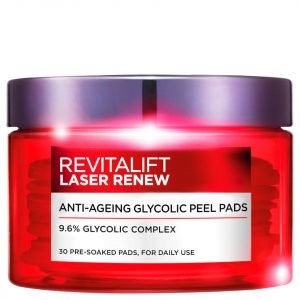 L'oreal Paris Revitalift Laser Glycolic Peel Pads X 25 Pads