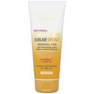 L'oreal Paris Sublime Bronze Gradual Tan Fair 200 Ml