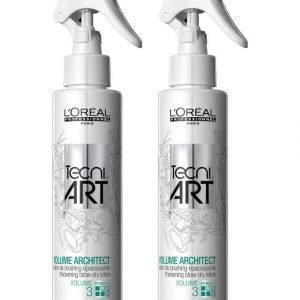 Loreal Professional Tecni.Art Volume Architect Thickening Blow Dry Lotion Föönausemulsio 2 X 150 ml