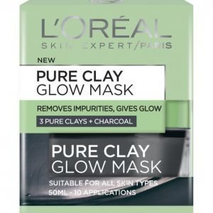 Loreal Pure Clay Glow Mask Kasvonaamio 50 Ml