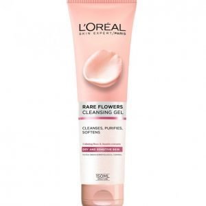 Loreal Rare Flowers Puhdistusgeeli Kuivalle Ja Herkälle Iholle 150ml