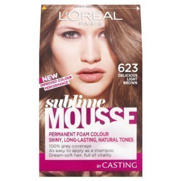 L'oreal Sublime Mousse Hair Colour 623 Delicious Brown Hiusväri