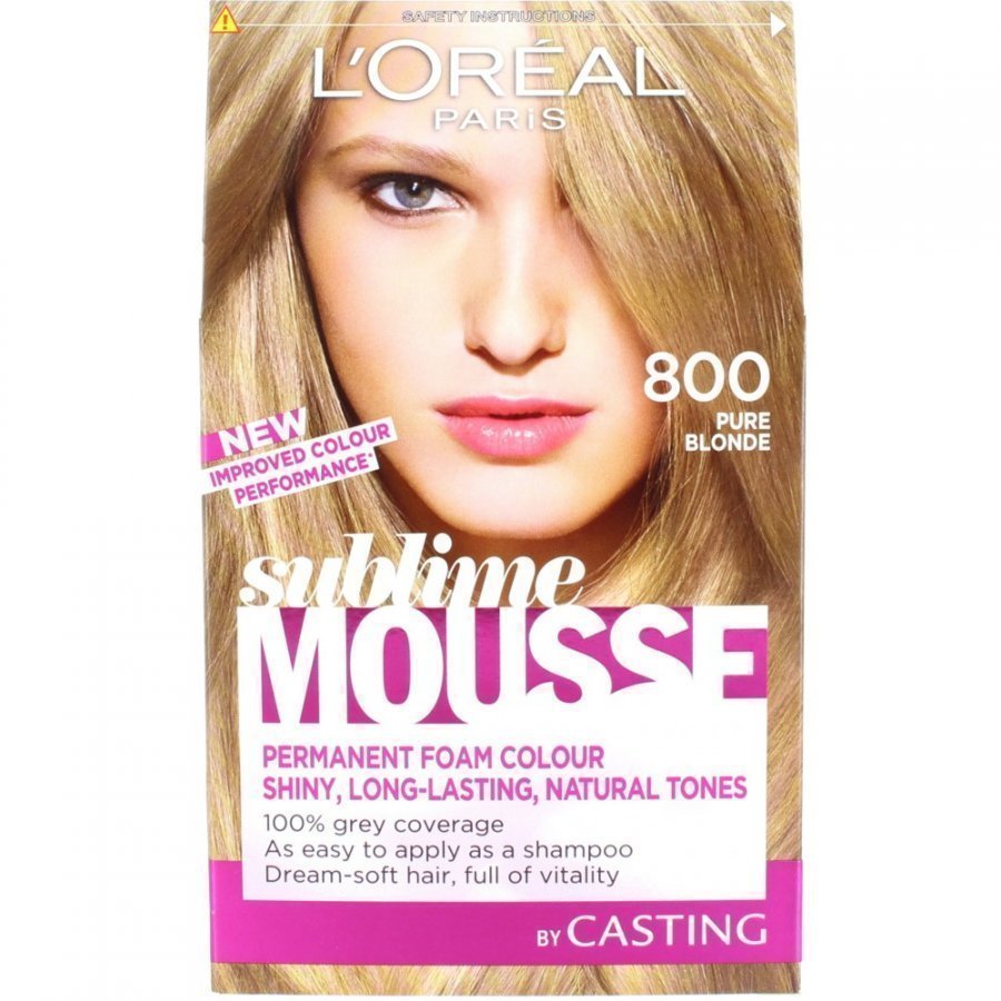 L'oreal Sublime Mousse Hair Colour 800 Pure Blonde Hiusväri