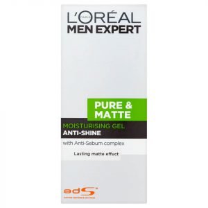 L'oréal Men Expert Pure & Matte Anti-Shine Moisturising Gel 50 Ml