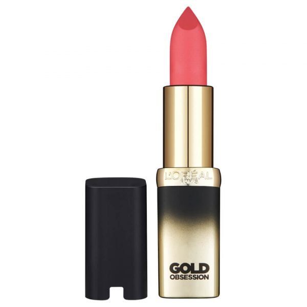 L'oréal Paris Color Riche Gold Obsession Lipstick Cp37 Pink Gold