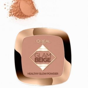 L'oréal Paris Glam Beige Powder Puuteri Light / Medium