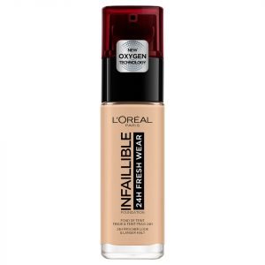 L'oréal Paris Infallible 24hr Freshwear Liquid Foundation Various Shades 125 Natural Rose