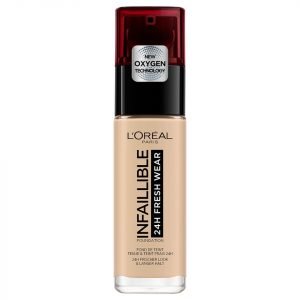 L'oréal Paris Infallible 24hr Freshwear Liquid Foundation Various Shades 130 True Beige