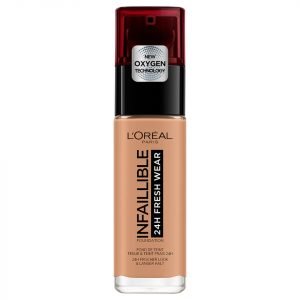 L'oréal Paris Infallible 24hr Freshwear Liquid Foundation Various Shades 300 Amber