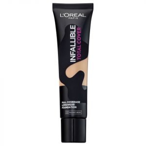 L'oréal Paris Infallible Total Cover Foundation 35g Various Shades 22 Radiant Beige