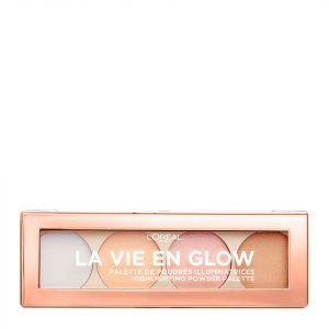 L'oréal Paris La Vie En Glow Highlighting Powder Palette Cool Glow 10 G