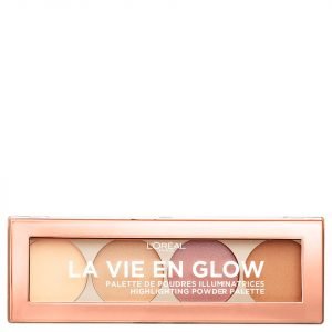 L'oréal Paris La Vie En Glow Highlighting Powder Palette Warm Glow 10 G