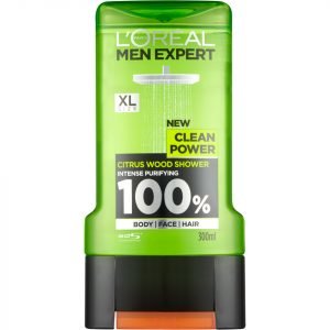 L'oréal Paris Men Expert Clean Power Shower Gel 300 Ml