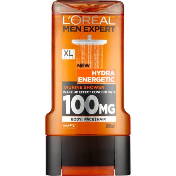 L'oréal Paris Men Expert Hydra Energetic Shower Gel 300 Ml