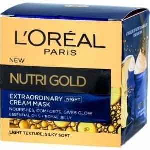 L'oréal Paris Nutrigold Night Cream Mask 50 Ml Yövoide