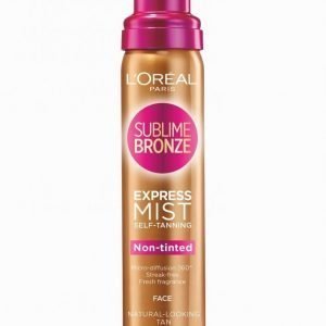 L'oréal Paris Self-Tanning Dry Mist For Face 75 Ml Itseruskettava Bronze