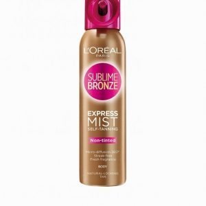 L'oréal Paris Self-Tanning Dry Spray For Body 150 Ml Itseruskettava Bronze