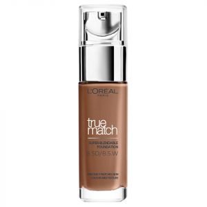 L'oréal Paris True Match Foundation 30 Ml Various Shades 8.5d Toffee Caramel