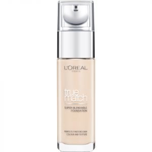 L'oréal Paris True Match Foundation 30 Ml Various Shades Ivory