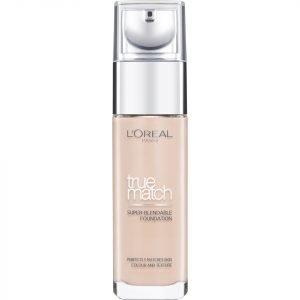 L'oréal Paris True Match Foundation 30 Ml Various Shades Rose Ivory