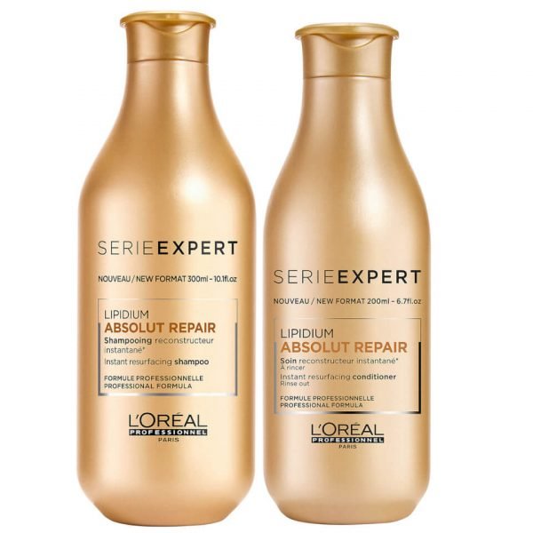 L'oréal Professionnel Absolut Repair Lipidium Shampoo And Conditioner Duo