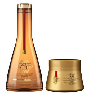 L'oréal Professionnel Mythic Oil Shampoo And Masque For Thick Hair Duo