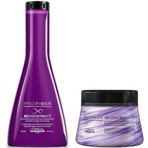 L'oréal Professionnel Pro Fiber Reconstruct Very Damaged Hair Shampoo And Treatment Duo