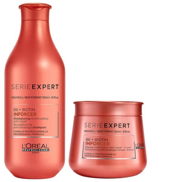 L'oréal Professionnel Serie Expert Inforcer Shampoo And Masque Duo