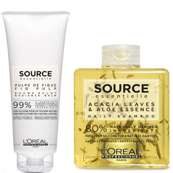 L'oréal Professionnel Source Essentielle Daily Shampoo And Hair Balm Duo