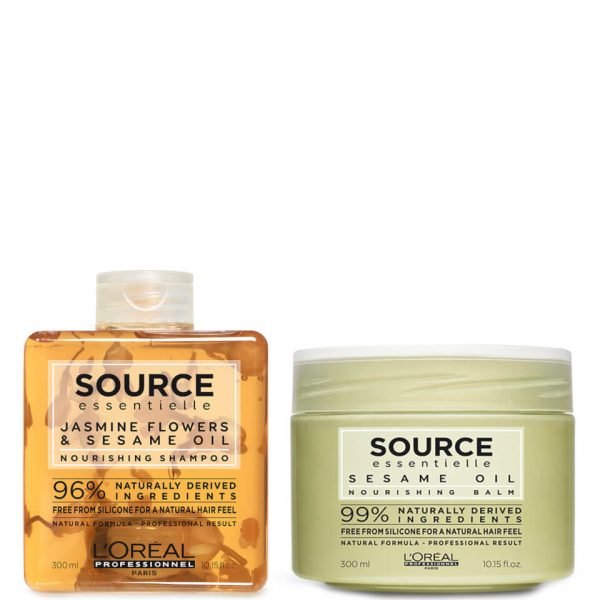 L'oréal Professionnel Source Essentielle Dry Hair Shampoo And Hair Balm Duo 300 Ml